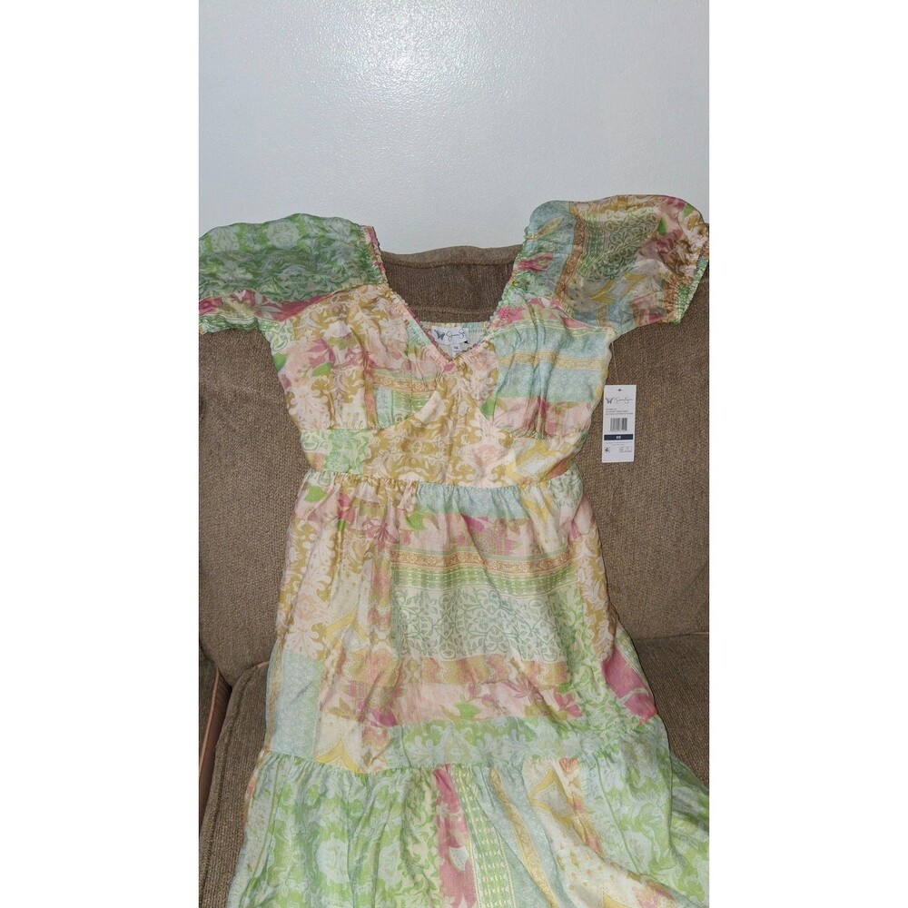 Jessica Simpson Women's Emmory Tiered Maxi Dress, Sizes XS - Picture 15 of 16